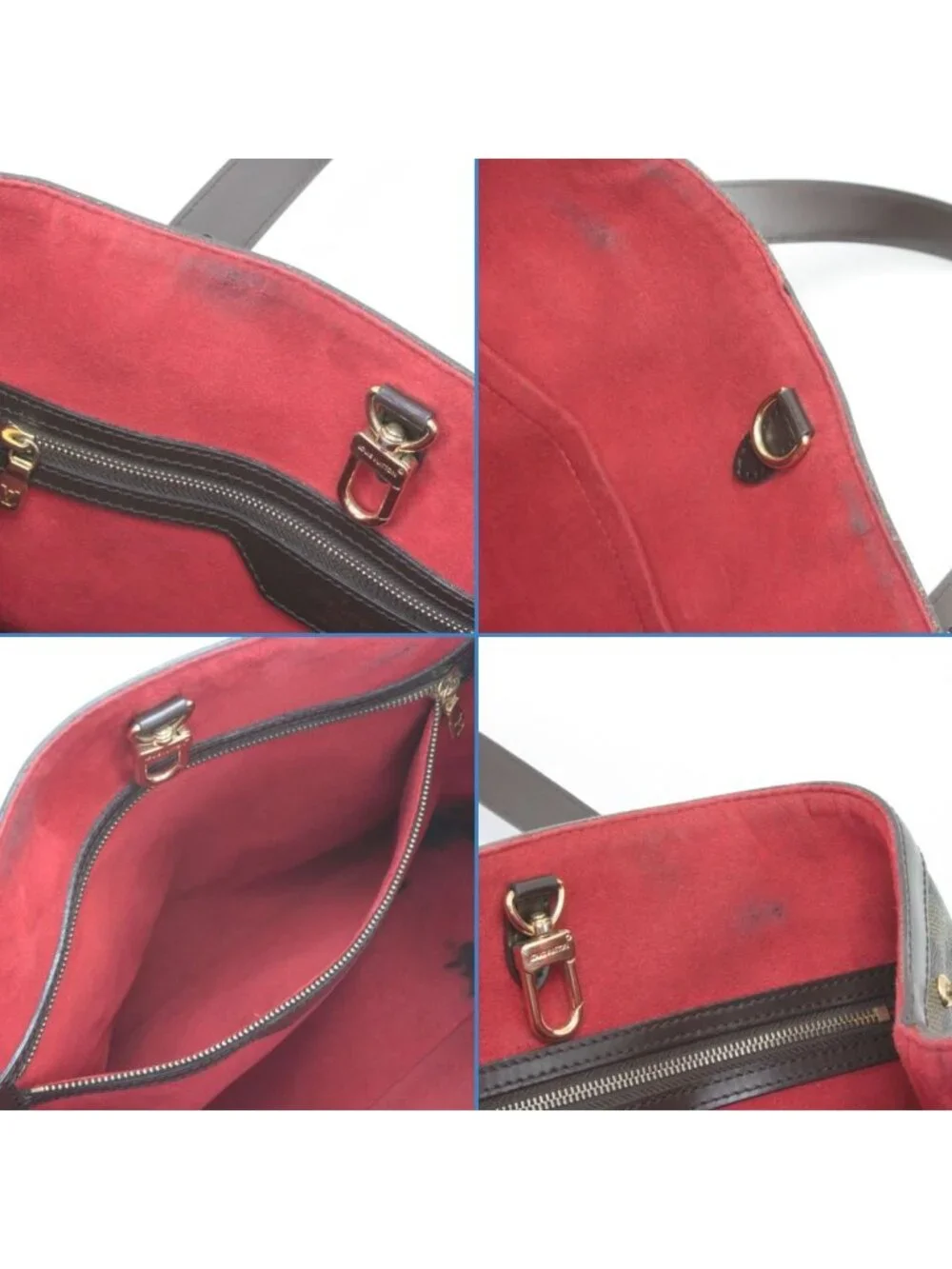 Louis Vuitton Bag Damier Hampstead MM Brown